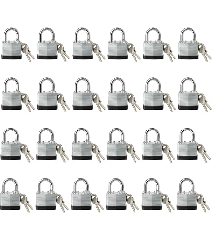 Master Lock 500KABRK Breakaway Shackle Laminated Steel Padlock Master Lock 500KABRK Breakaway Shackle Laminated Steel Padlock